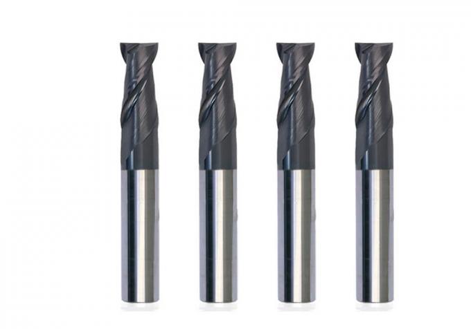 Tipo largo de Wxsoon - cuadrado Endmill del carburo de 2 flautas para moler