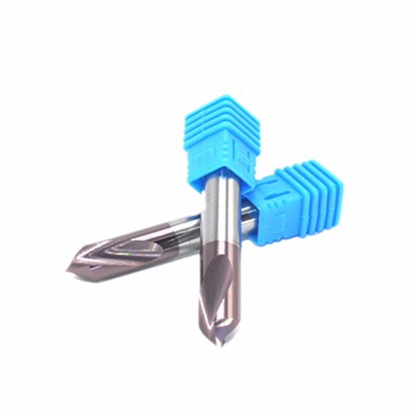 Nariz espiral Endmill de la bola del carburo de tungsteno del ángulo de Wxsoon 30
