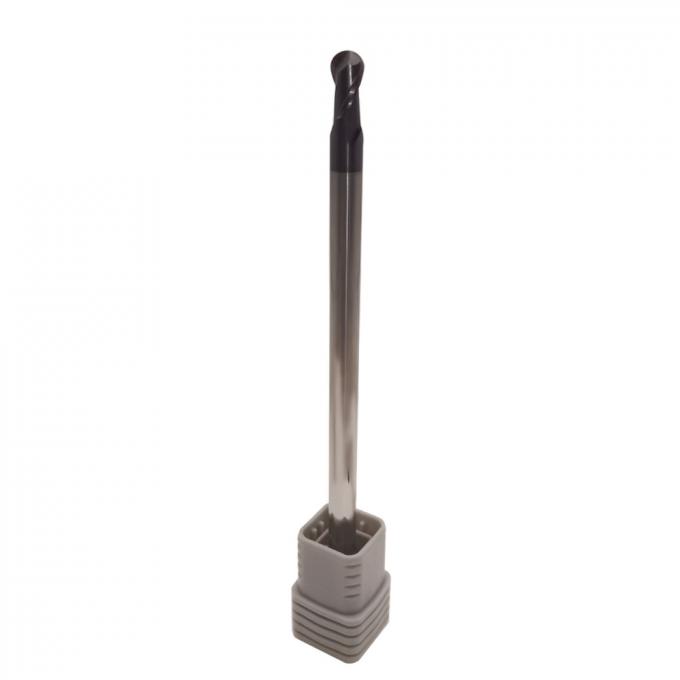 Nariz espiral Endmill de la bola del carburo de tungsteno del ángulo de Wxsoon 30