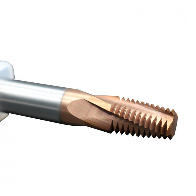 Hilo Endmills del carburo de tungsteno de Wxsoon BSPT para el CNC que rosca el corte
